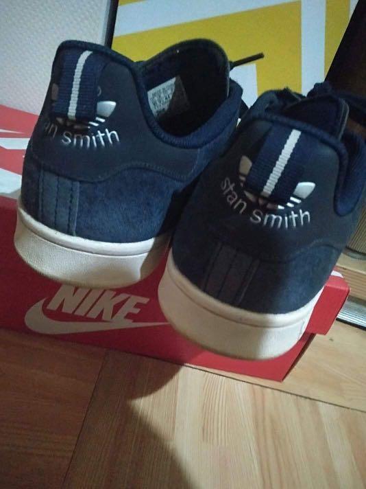 adidas stan smith suede blue