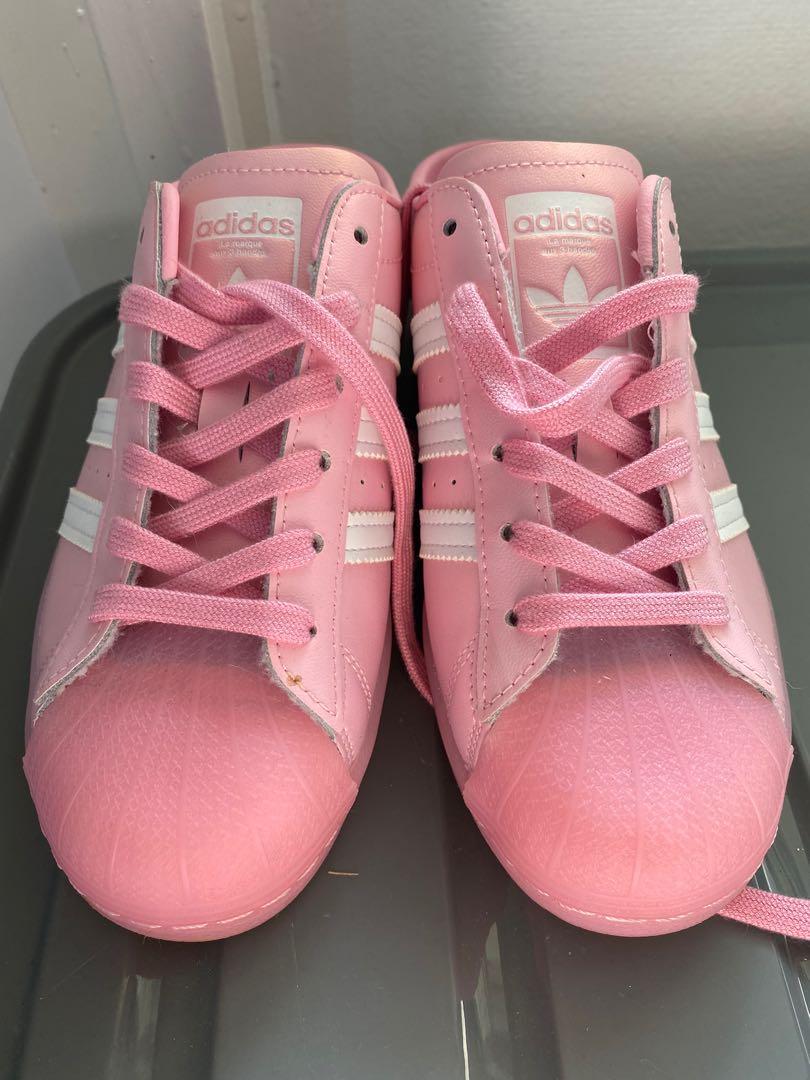 Adidas superstar mule lifestyle pink Women s Fashion Shoes on