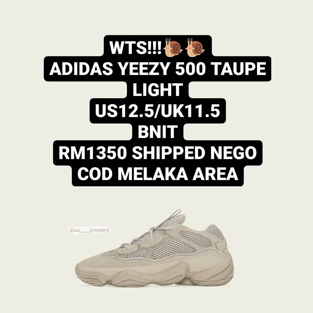 Yeezy 500 shop shoe size chart
