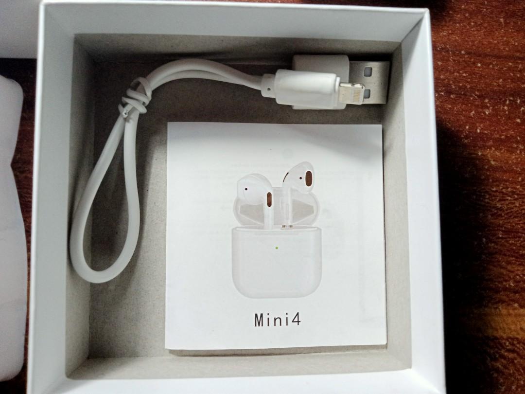 Airpods pro 4 TWS Earphone Nirkabel Bluetooth 5.0, Elektronik, Audio di  Carousell