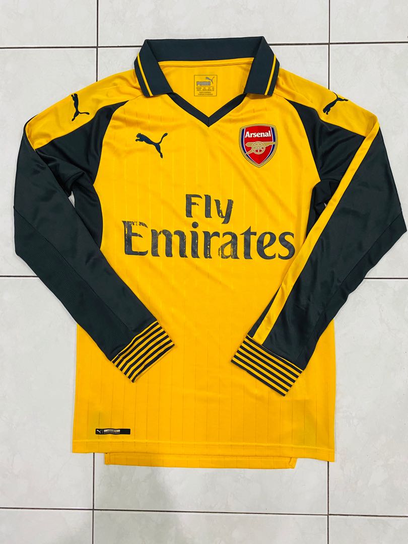 Arsenal away kit long sleeve best sale