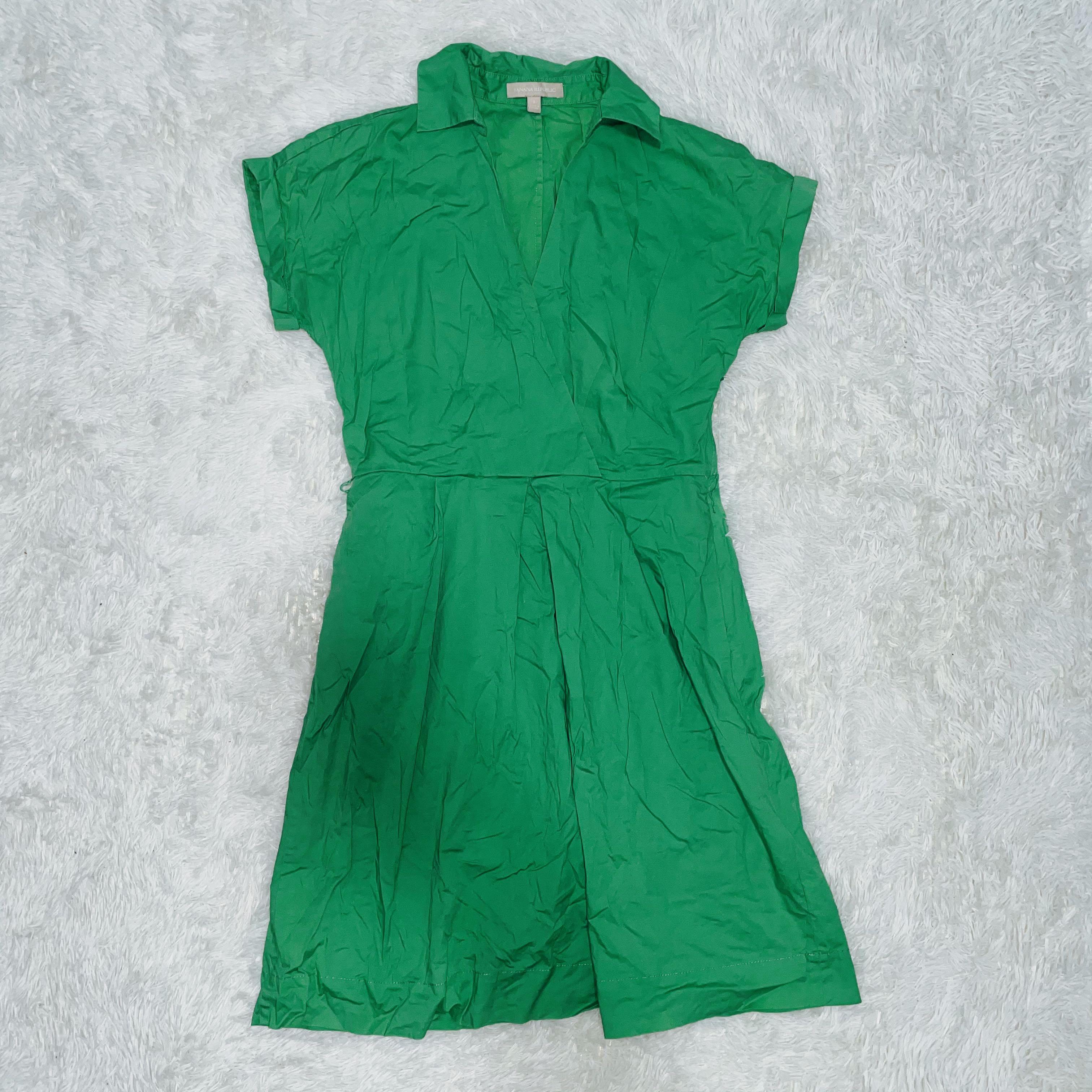 Banana republic green dress Outlet
