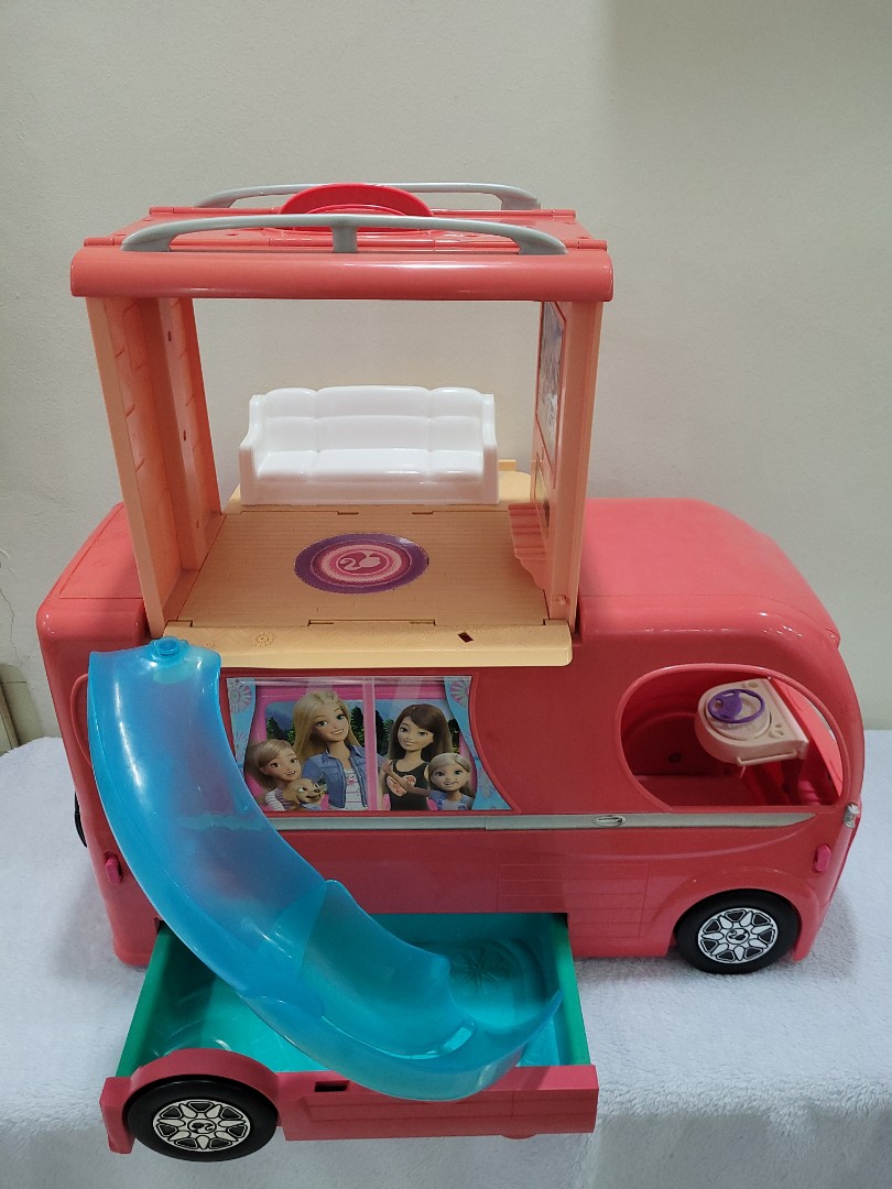 Barbie van pop new arrivals up camper duplex vehicle