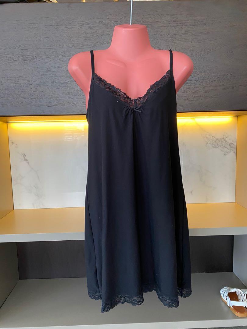 Black night dress, Women's Fashion 