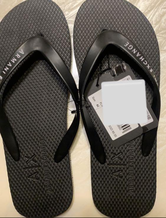 Armani on sale exchange slipper