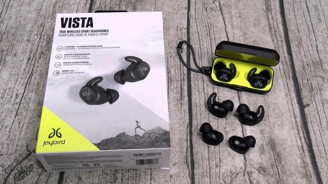 BNIB Jaybird Vista True Wireless Sport Headphones Black Color Audio Earphones on Carousell