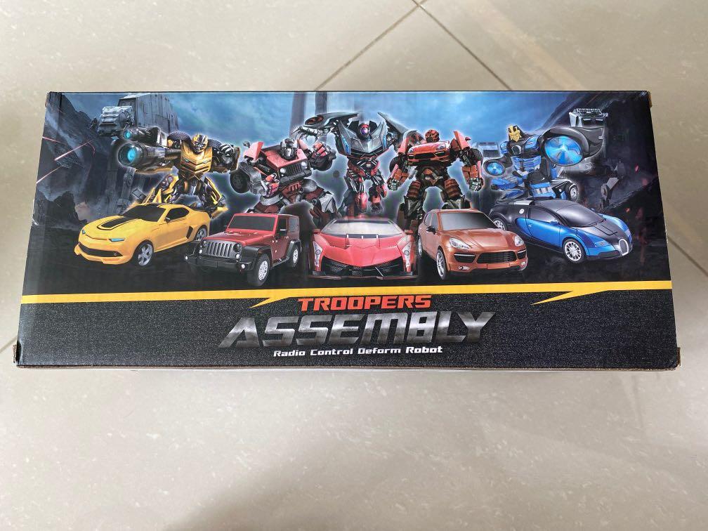 Troopers assembly radio control discount deform robot