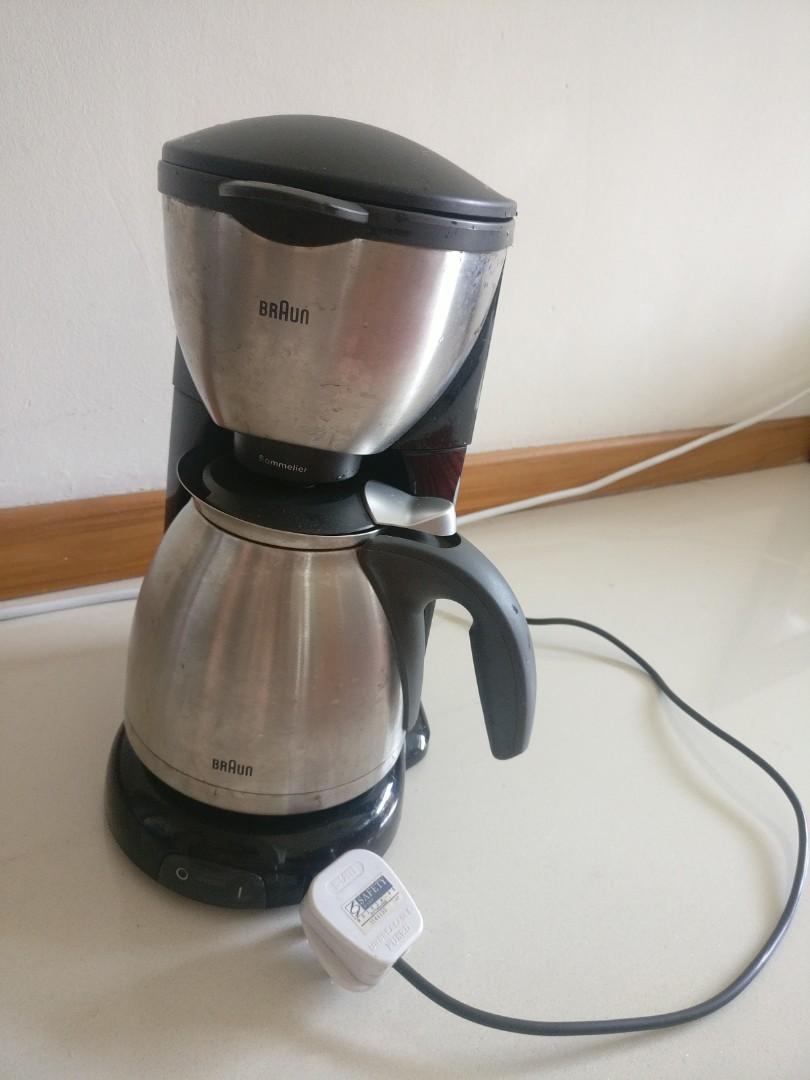 Braun coffee maker Sommelier used TV Home Appliances Kitchen