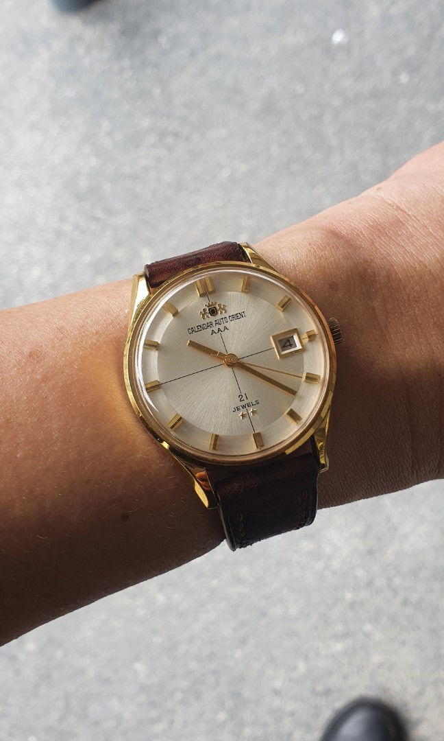 Calendar Auto Orient AAA 21J, Hobbies Toys, Memorabilia