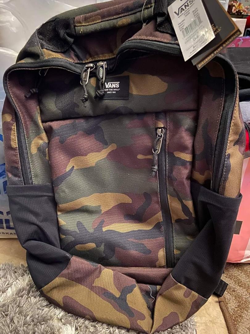 Vans clearance backpack camo