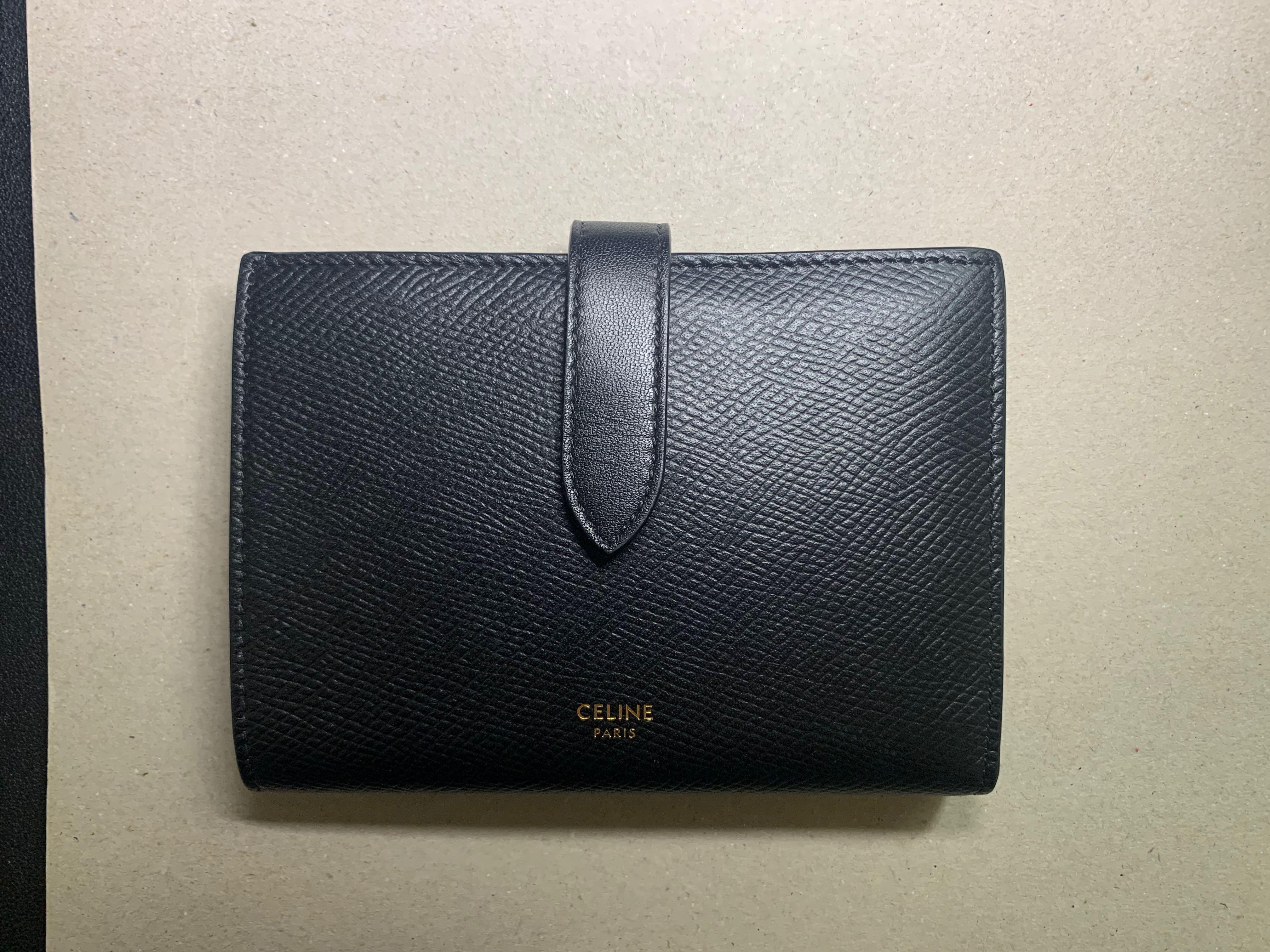celine medium strap wallet