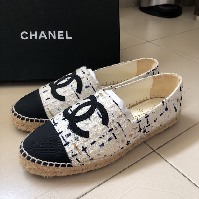 Every It Girl Loves A Chanel Double C Espadrille  British Vogue