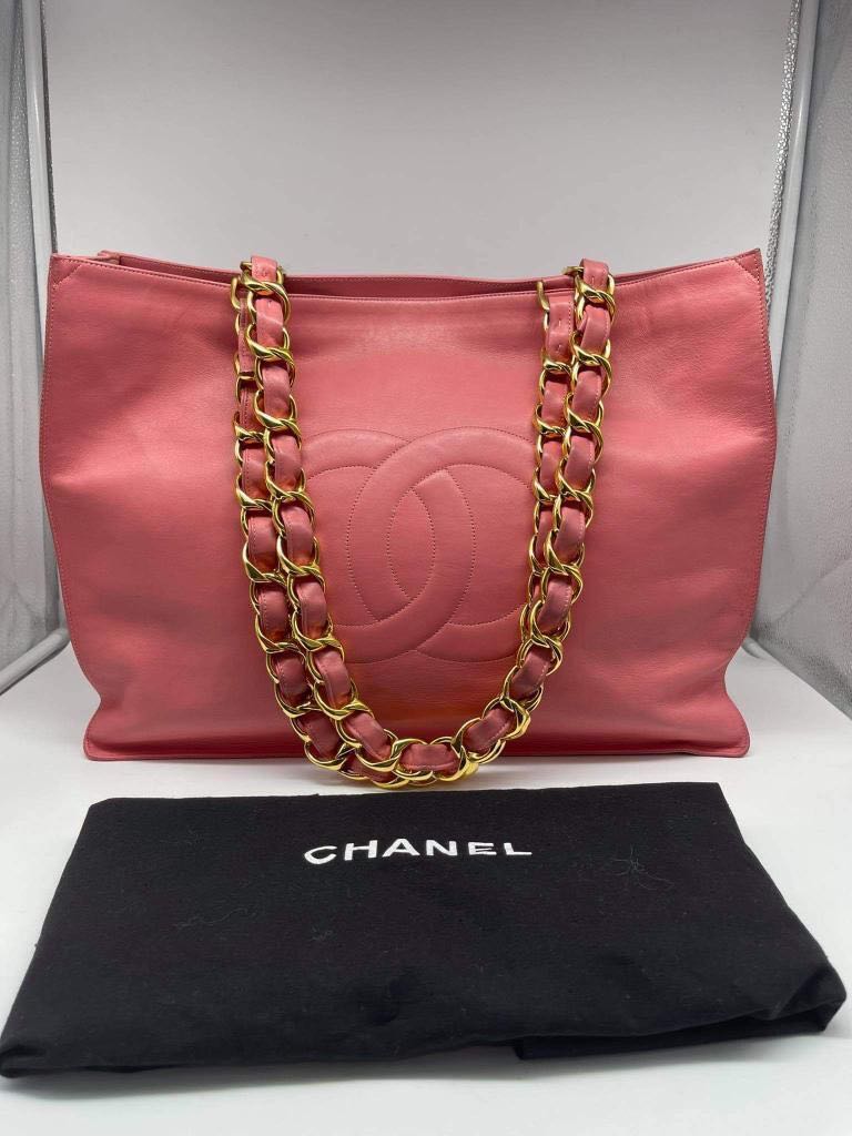 Chanel xl top tote