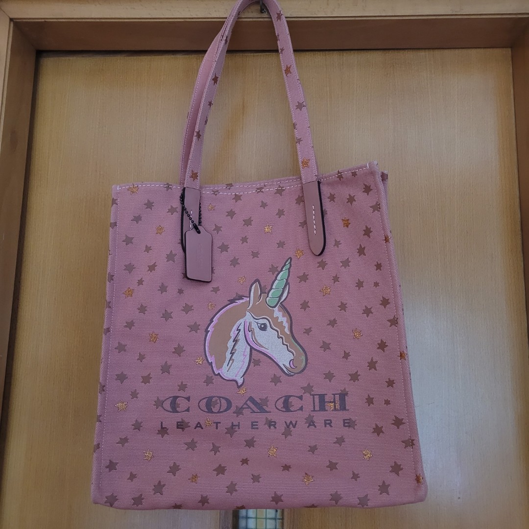 coach unicorn tote