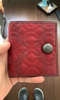 Coach mini wallet- perfect for mini bags Coach mini wallet- perfect for mini bags