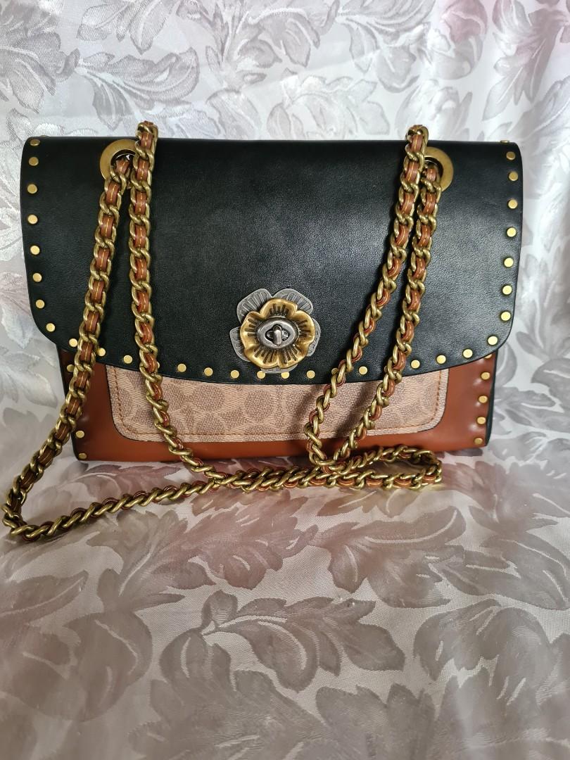 Coach parker sling sales bag