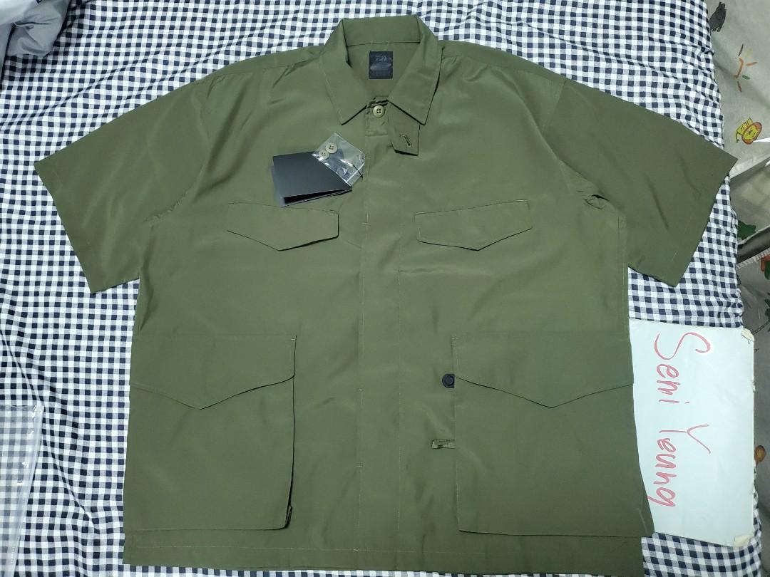 DAIWA PIER39 21SS Tech French Mil Field Shirts S/S, 男裝, 外套及 