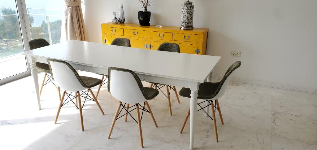Ingatorp shop white table