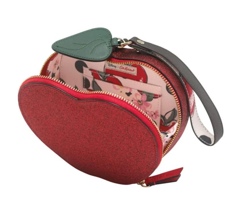 Disney X Cath Kidston Snow White Apple 2 Way Wristlet Across Body Bag