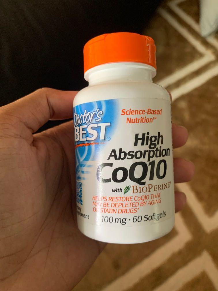 Doctor's Best CoQ10, Health & Nutrition, Health Supplements ...