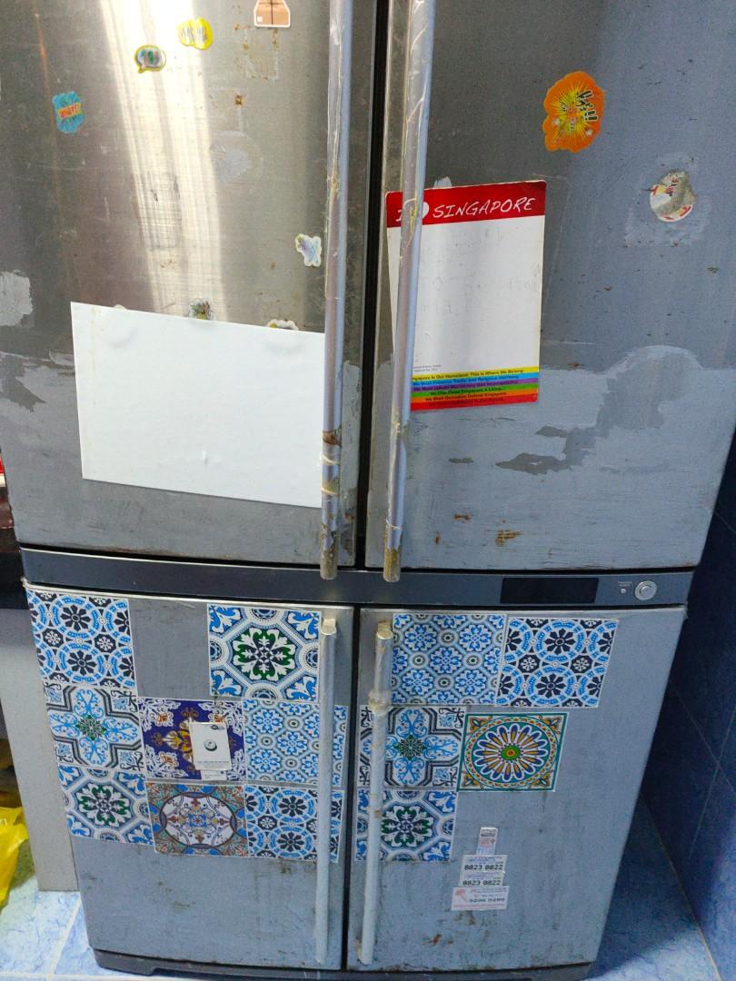 Electrolux 4 door fridge (625 Litres), TV & Home Appliances, Kitchen