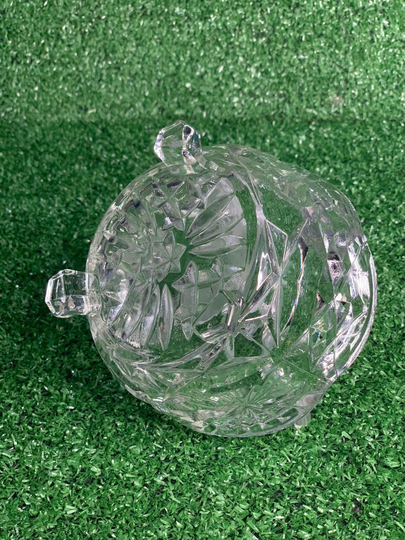 Footed Crystal Bowl (Category: Other Kitchenware & Tableware) located in Mandaluyong City. Submitted by isydln (Listing ID 1092312569, Image 3). Description: Footed Crystal Bowl Yours at 250.00 12.5cmx8cm.