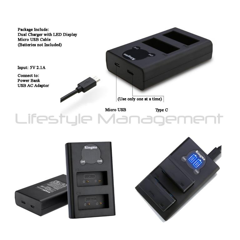 Fujifilm NP-W126 Dual USB Charger Battery62863067122178111