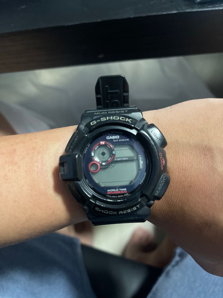 G shock solar discount mudman
