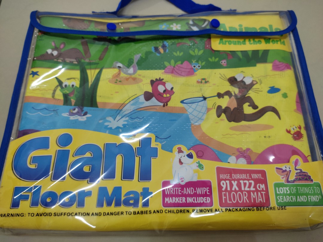 Giant Floor Mat (Spotting Objects), Hobbies & Toys, Toys & Games on
