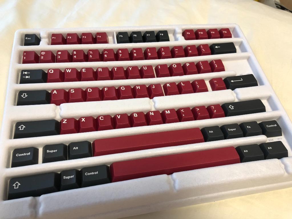 GMK Burgundy, Computers & Tech, Parts & Accessories, Computer Keyboard ...