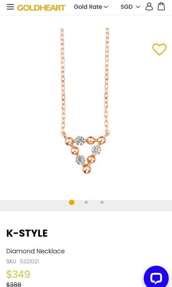 Goldheart k clearance style