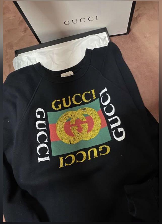 Gucci pullover sweatshirt Clearance