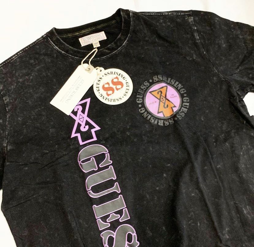 Guess x 88Rising Tee Men s Fashion Tops Sets Tshirts Polo