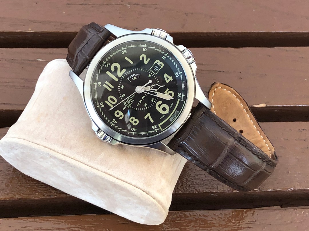 Hamilton khaki GMT limited edition full set Men s Fashion