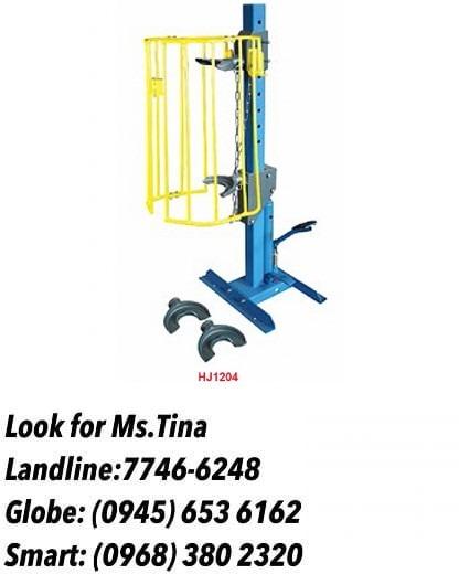 Handijack Hydraulic Coil Spring Compressor (Category: Construction Tools & Equipment) located in Manila. Submitted by tina.sales (Listing ID 1092151966, Image 1). Description: Handijack Hydraulic Coil Spring Compressor PRICE;12,650 Brand: Handijack Product Code: HJ1204+PJ-HJ1204-C-01 FOR INQUIRIES PLLEASE CONTACT US. BIR ACCREDITED Located at Sta Cruz Manila Landline: 7746-6248 Globe: 09456536162 Smart: 09683802320.