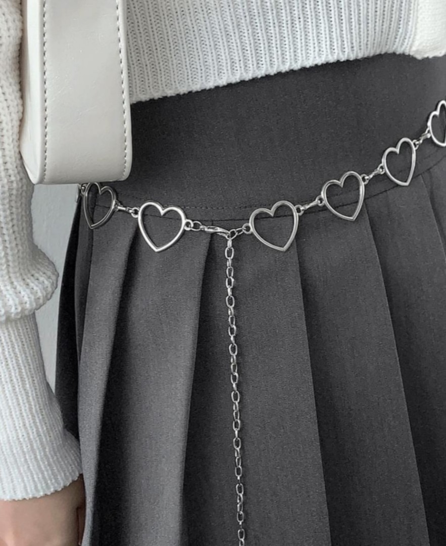 Heart chain discount belt