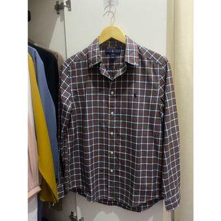 Kemeja Oversize Polo Ralph Lauren Original/Kemeja Tartan Gingham