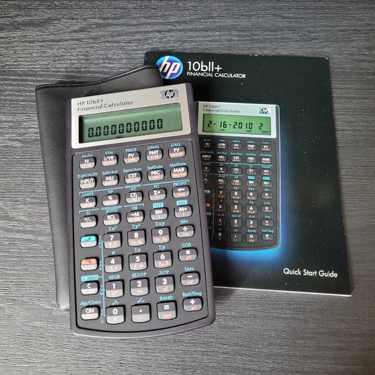 Hp 10bii Financial Calculator Hobbies Toys Stationery Craft Stationery School Supplies On Carousell
