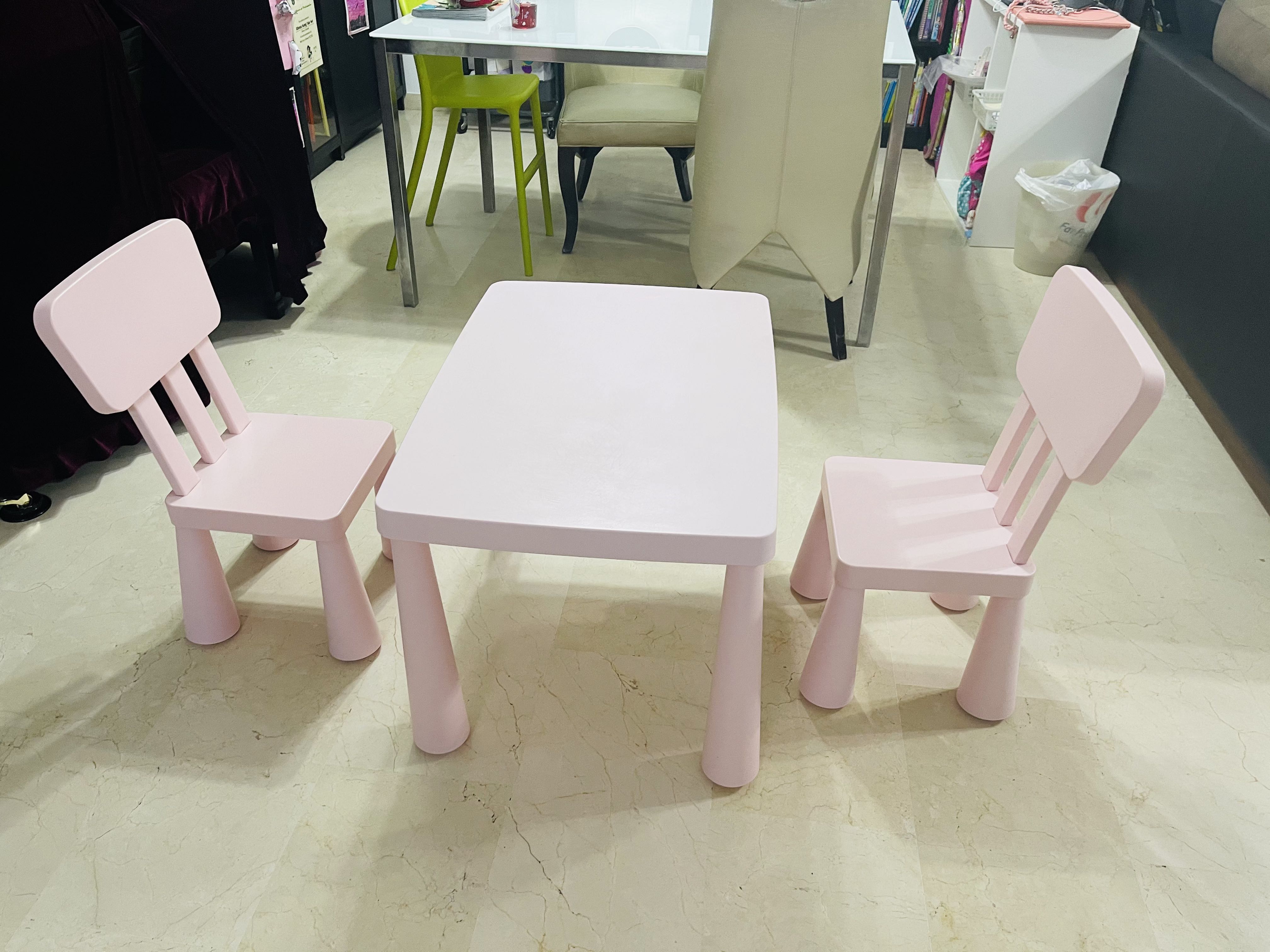 Ikea children Table And Chairs, Babies & Kids, Baby Nursery & Kids