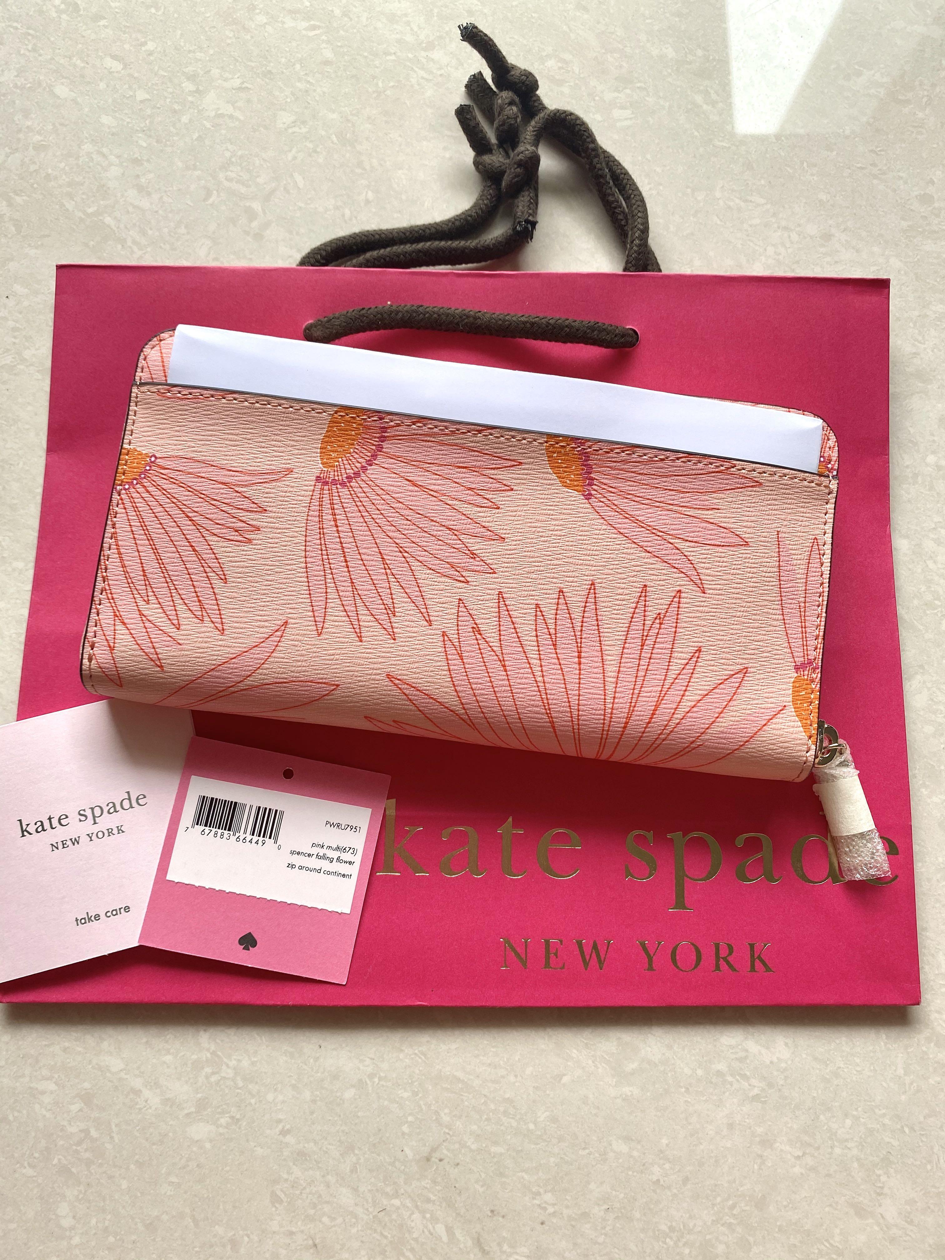 Kate spade falling flower sale wallet