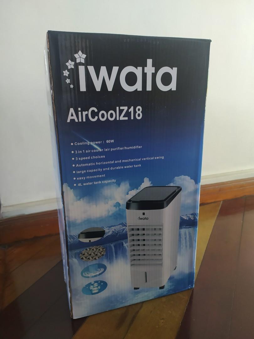 Iwata AirCool Z18 Air Cooler, TV & Home Appliances, Other Home Appliances on Carousell