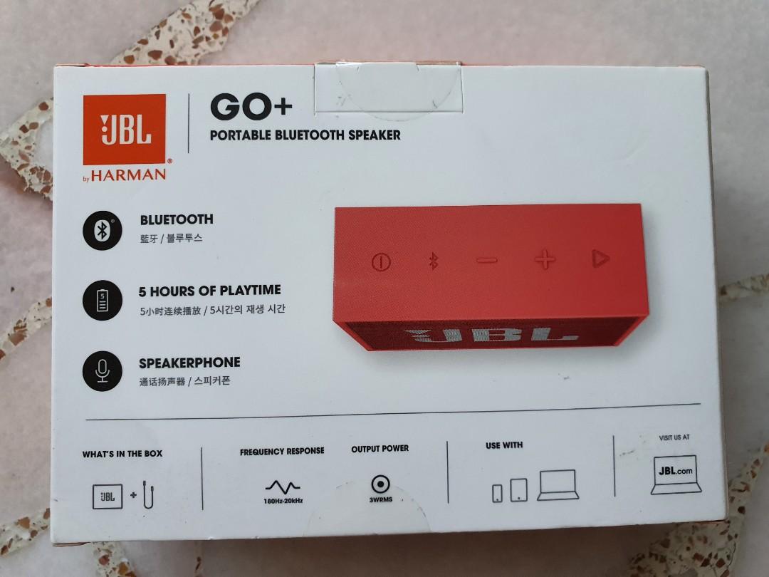 JBL GO+ bluetooth portable speaker, Audio, Soundbars, Speakers ...