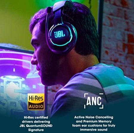 JBL Quantum 800 Wireless Gaming Headset with Active Noise Cancelling (Item Code 311) (Category: Headphones & Headsets) located in Marikina City. Submitted by skowshop (Listing ID 1092342469, Image 2). Description: About this item: In competitive gaming, sound is survival, and JBL knows great sound: From the thrill of tracking enemies in FPS games, to engaging in epic MOBA battles, the JBL Quantum 800 amplifies every victory on PC, Mac, Xbox, PS4 