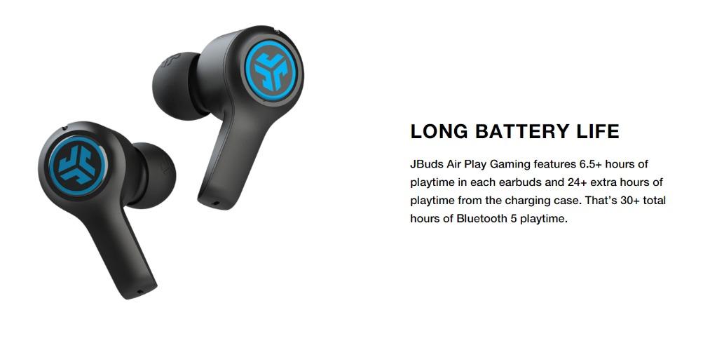 JLab JBUDS Air Play Gaming Earbuds