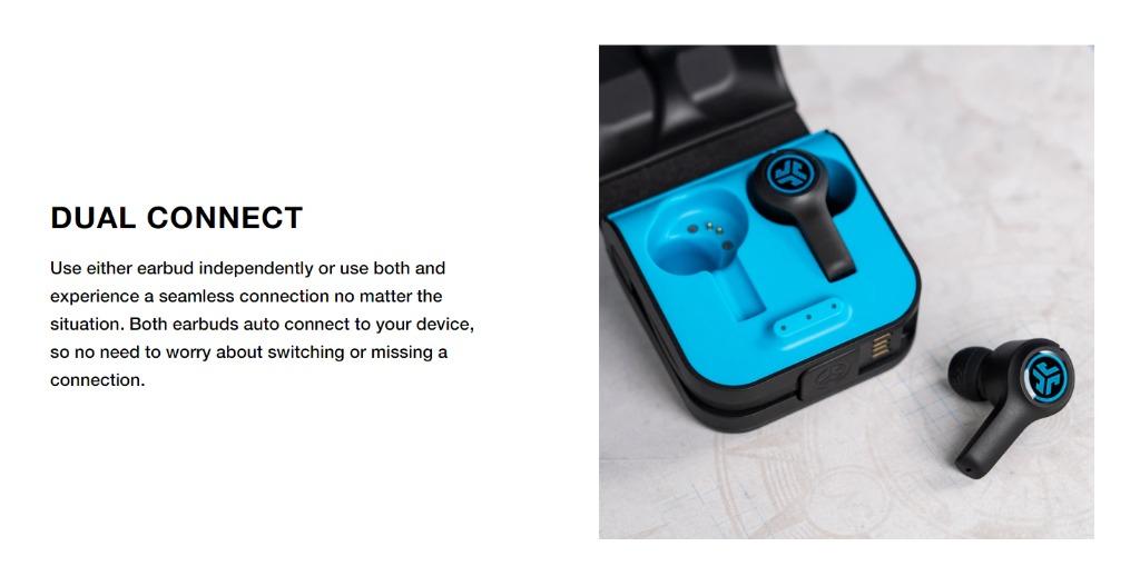 JLab JBUDS Air Play Gaming Earbuds