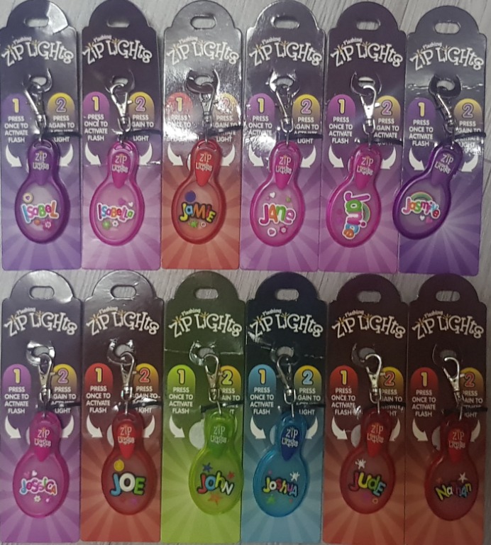 JOHN HINDE Flashing Zip Lights, Everything Else, Others on Carousell