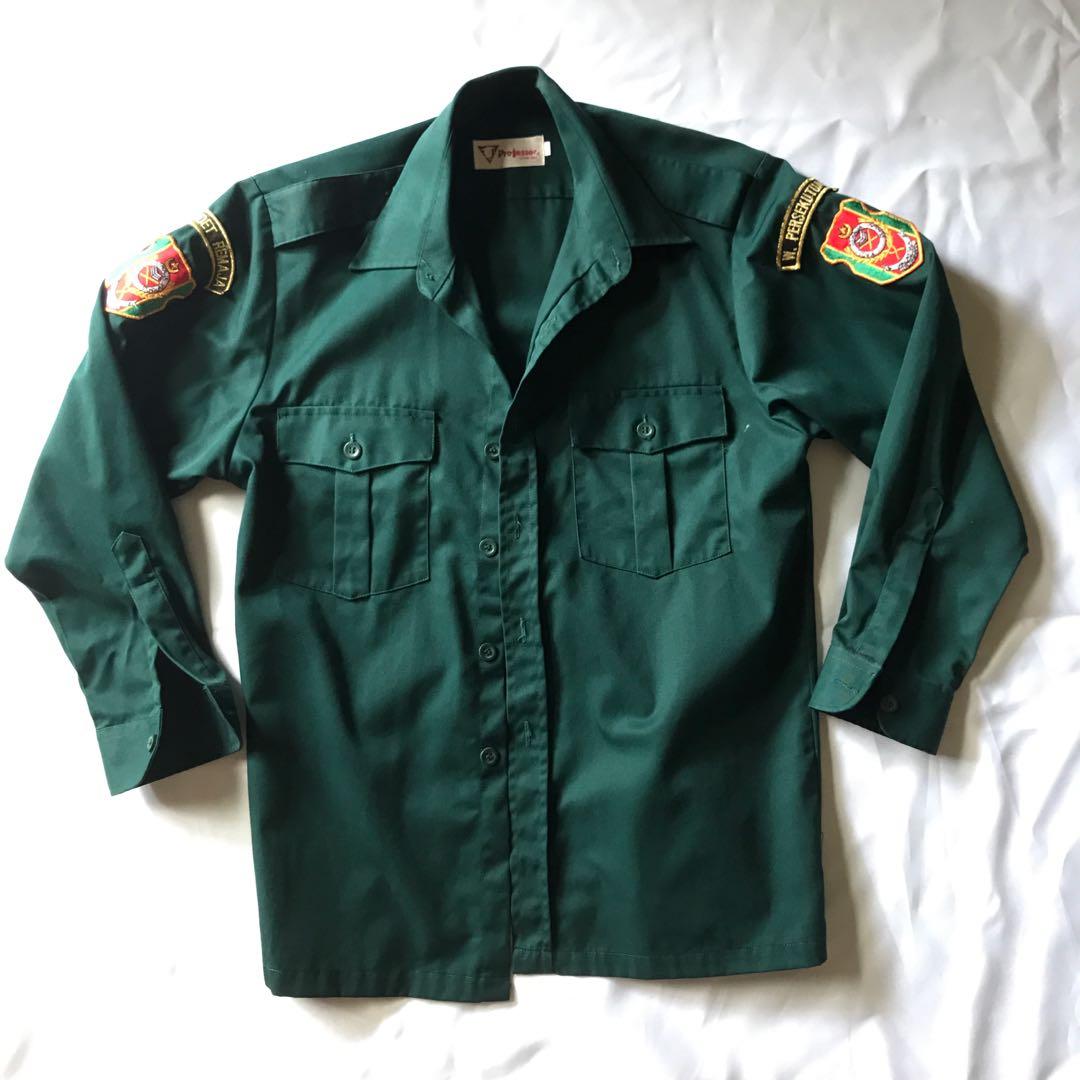 uniform kadet remaja sekolah rendah