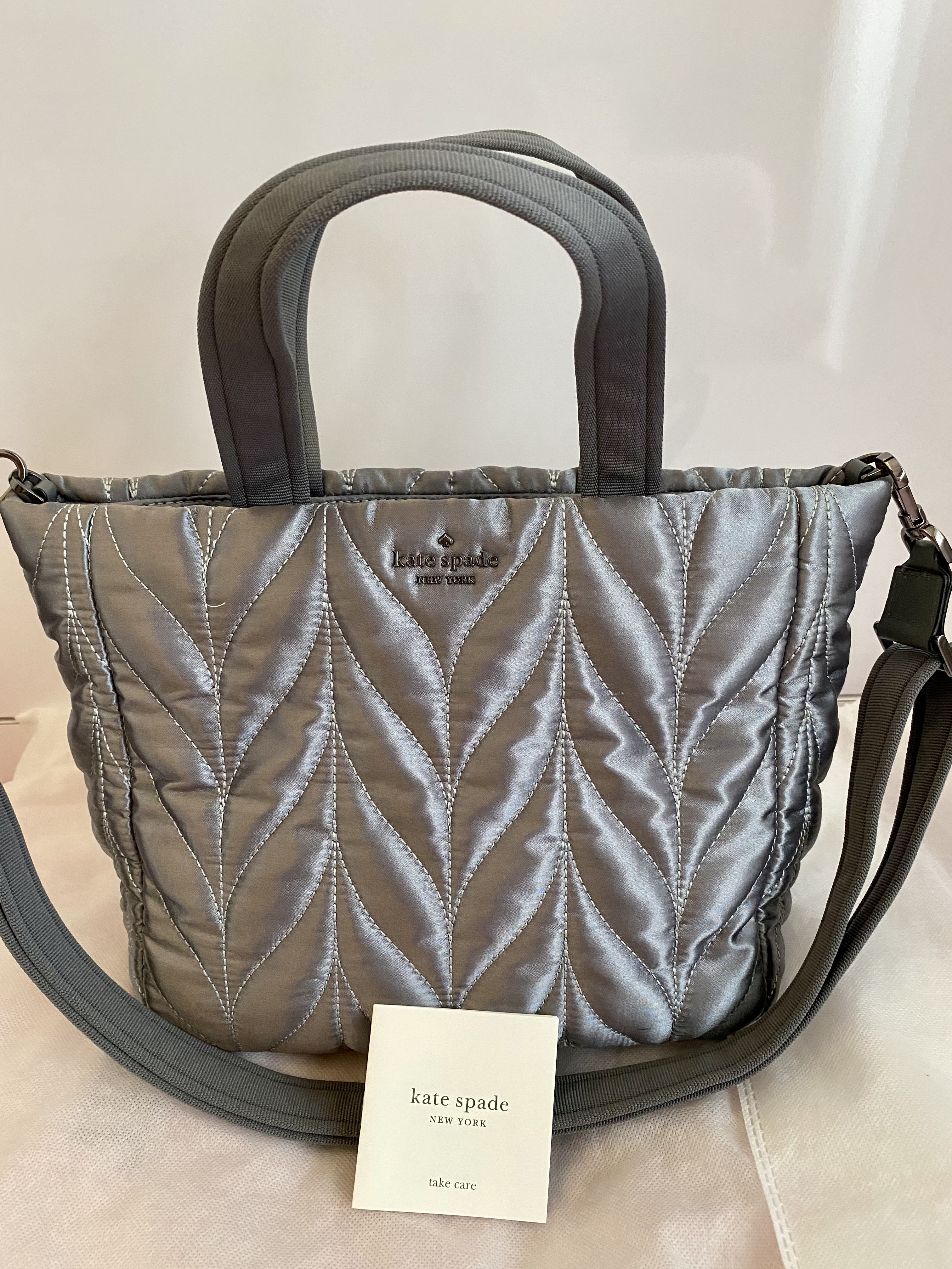 Kate spade quilted hotsell nylon bag