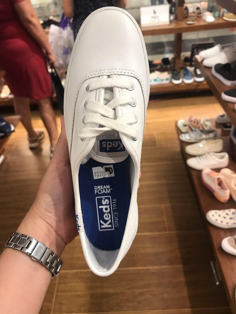 Keds Dream Foam All White Triple Decker