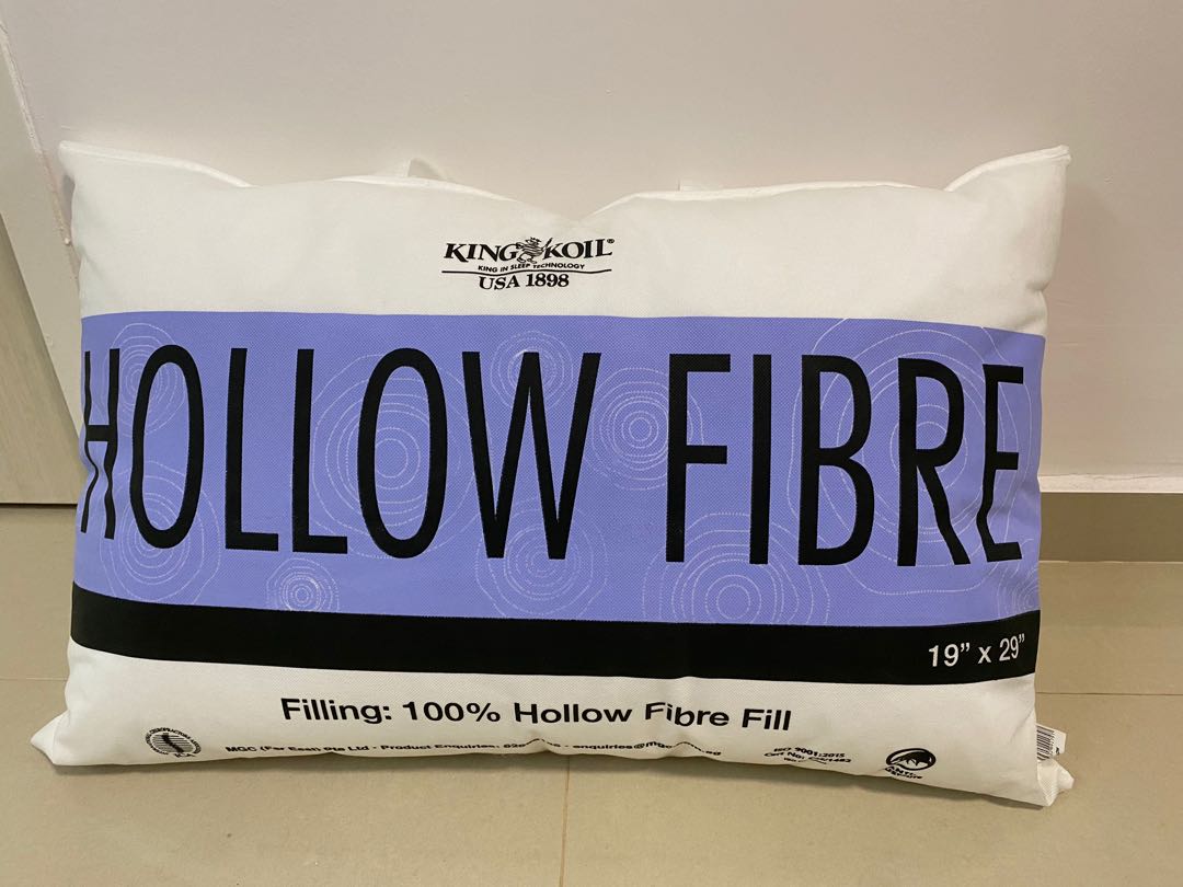 King koil hollow fibre pillow outlet